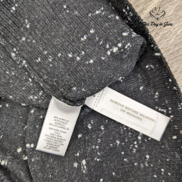 Loft Petites Speckled Lightweight Keyhole Sweater Size XXS - Picture 11 of 11